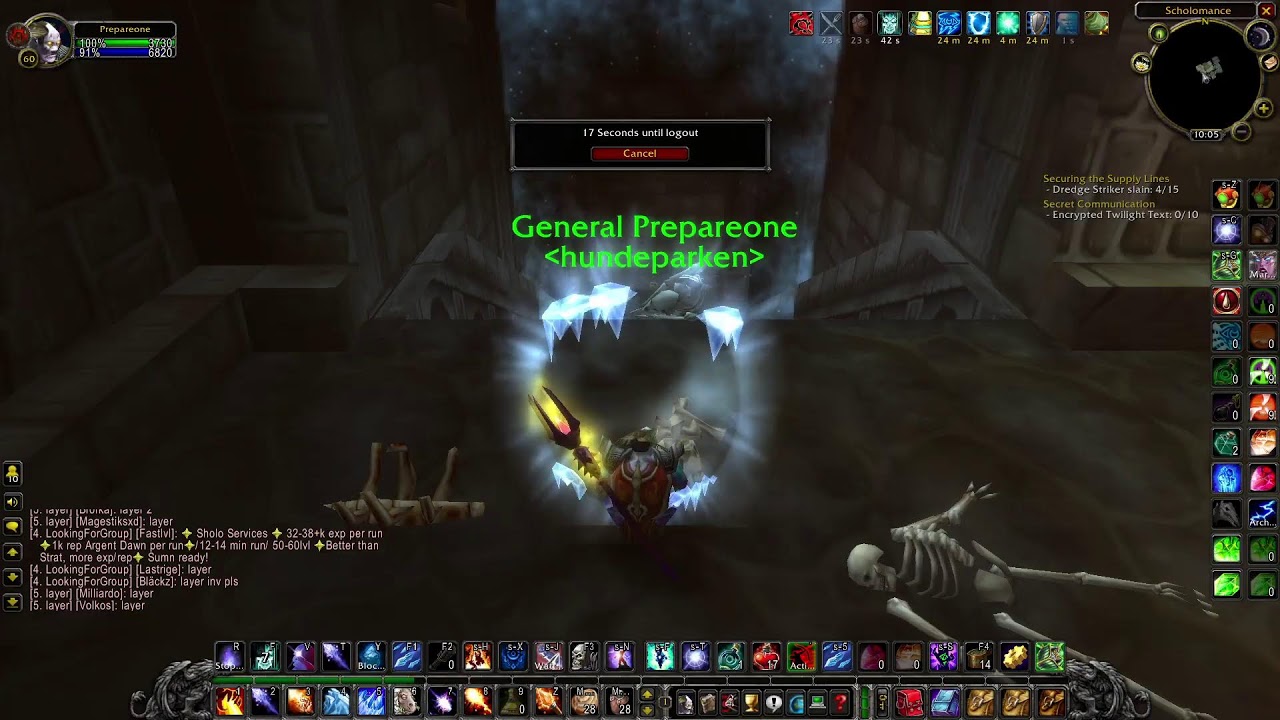 WoW Classic TBC Anniversary Pre-Patch Spineshatter EU 
