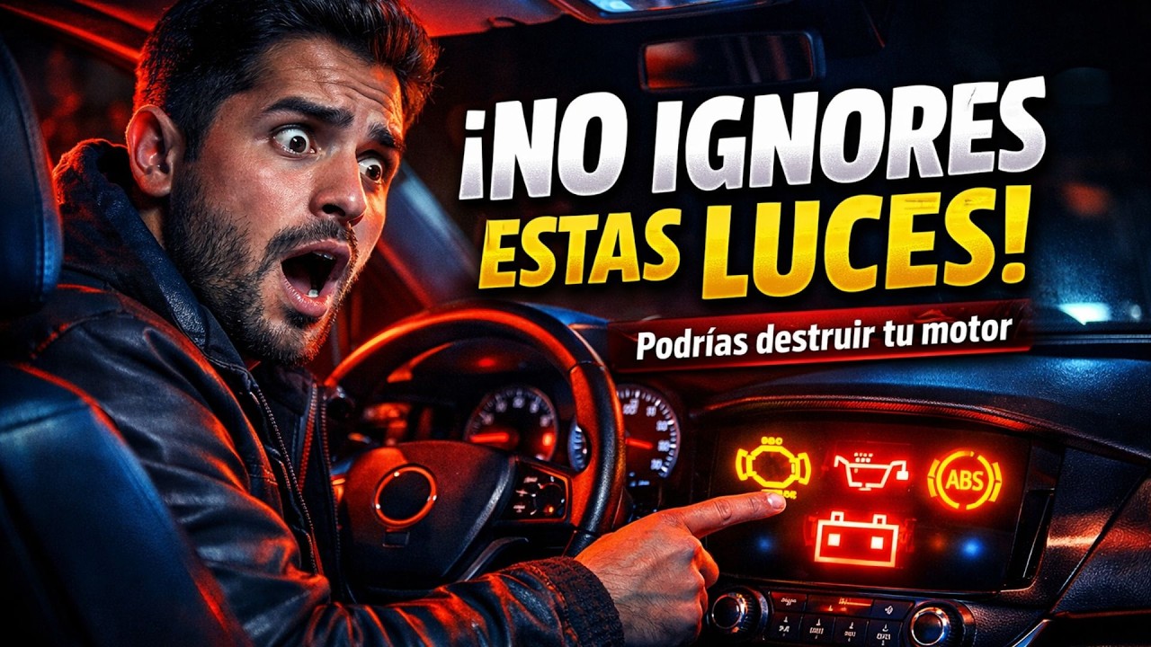 ¿Se Encendió Una Luz en tu Tablero? Esto Significa y Esto Debes Hacer (Pueden Destruir tu Auto)