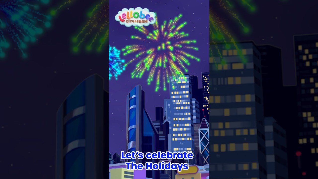 🎄🎇Candy Cane Carnival! Holiday Time 🎄🎇 #kidssongs #lellobeecityfarm #lellobee  #holiday #christmas