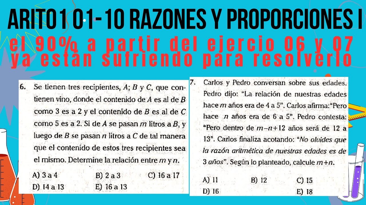 Arit01 01 10 ‐ Razones Y Proporciones I