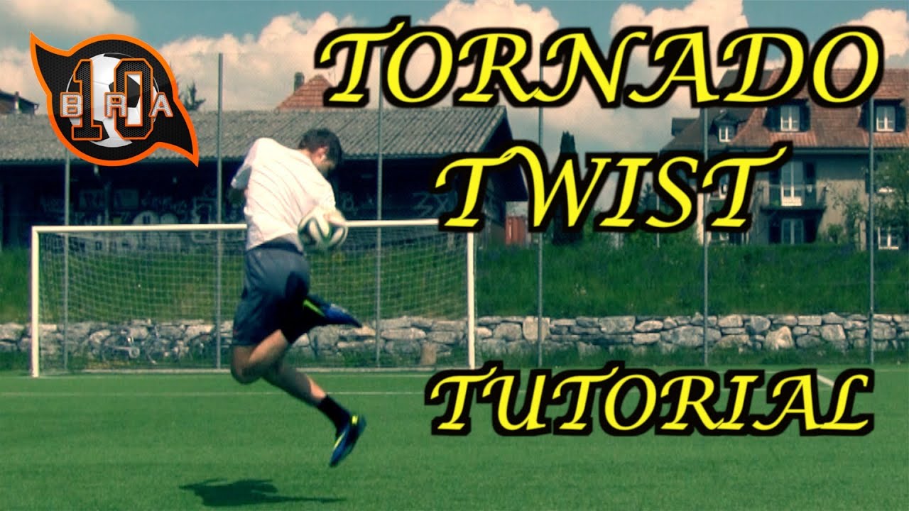 Learn AMAZING Skills #8: FALCAO RAINBOW / TORNADO TWIST Tutorial | Freestyle Skill | by 10BRA