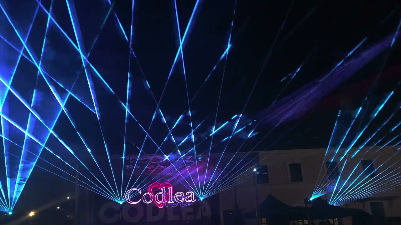 Lasere Conexiuni - Show laser @ Codlea F-estival, 2025