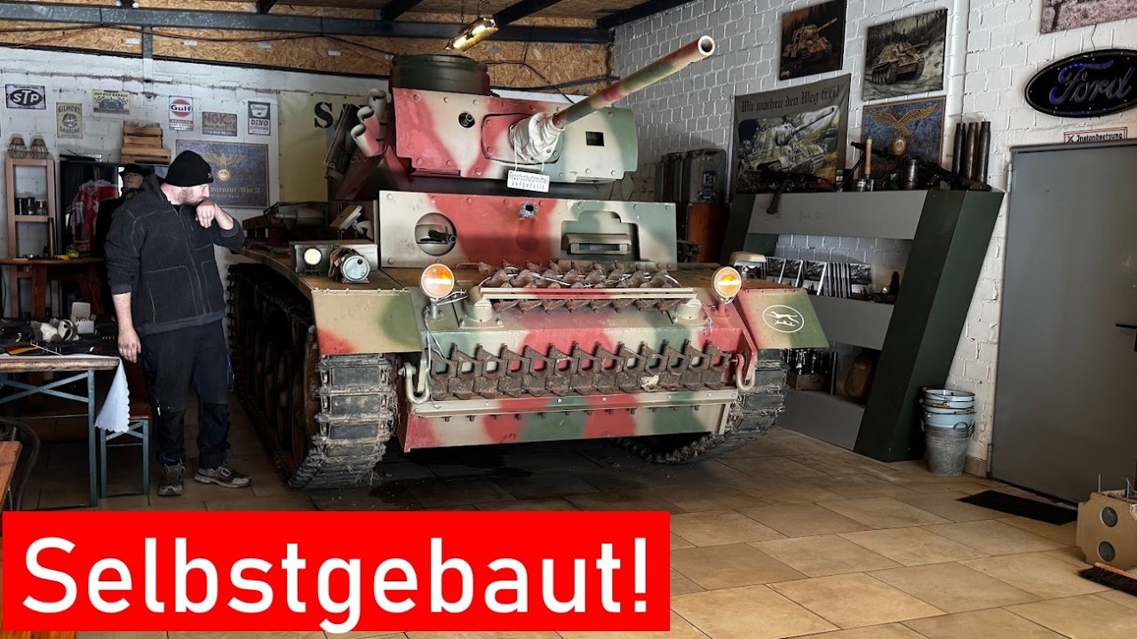 KOMPLETT ZERQUETSCHT! 18 Tonnen Panzer vs. Opel Olympia