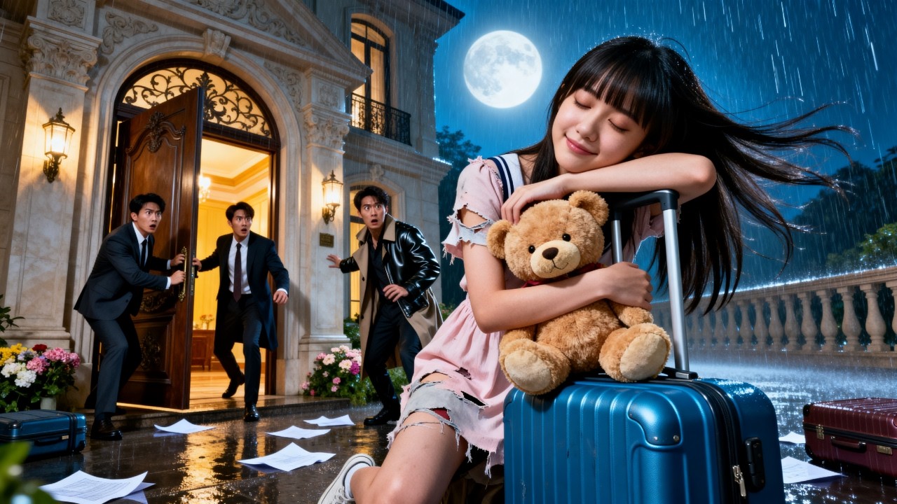 3 CEO tak tahu gadis yang tidur kelaparan di depan pintu… adalah adik mereka sendiri!