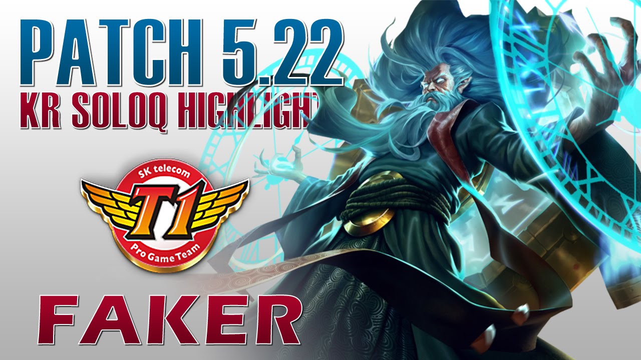 SKT T1 Faker - Zilean Mid Lane - KR SoloQ Highlights