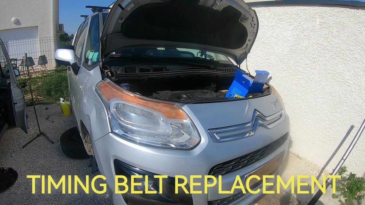 Replacement Kit distribution Citroën C3 Picasso 1.6 hdi 92 / C3 Picasso timing belt replacement