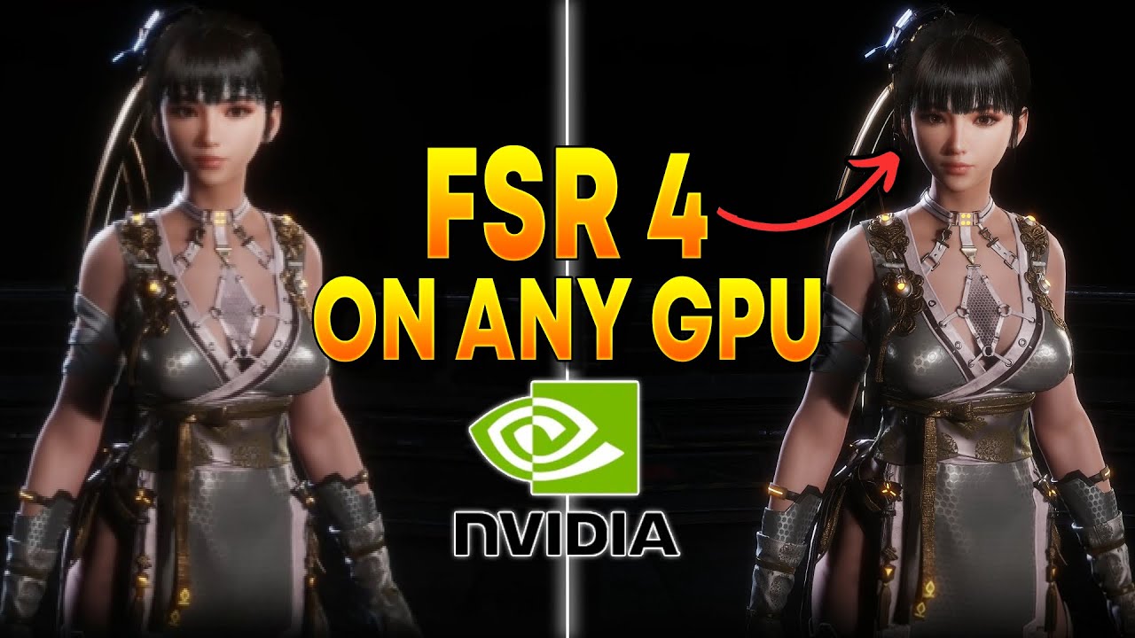 FSR 4 on Any Nvidia RTX Card! (Better than DLSS?)
