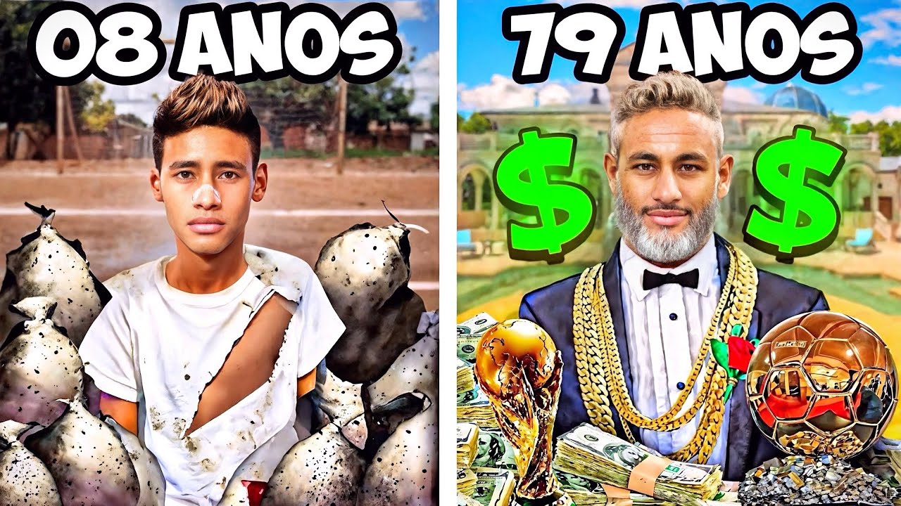 Vivi a Vida do NEYMAR JR no BitLife!