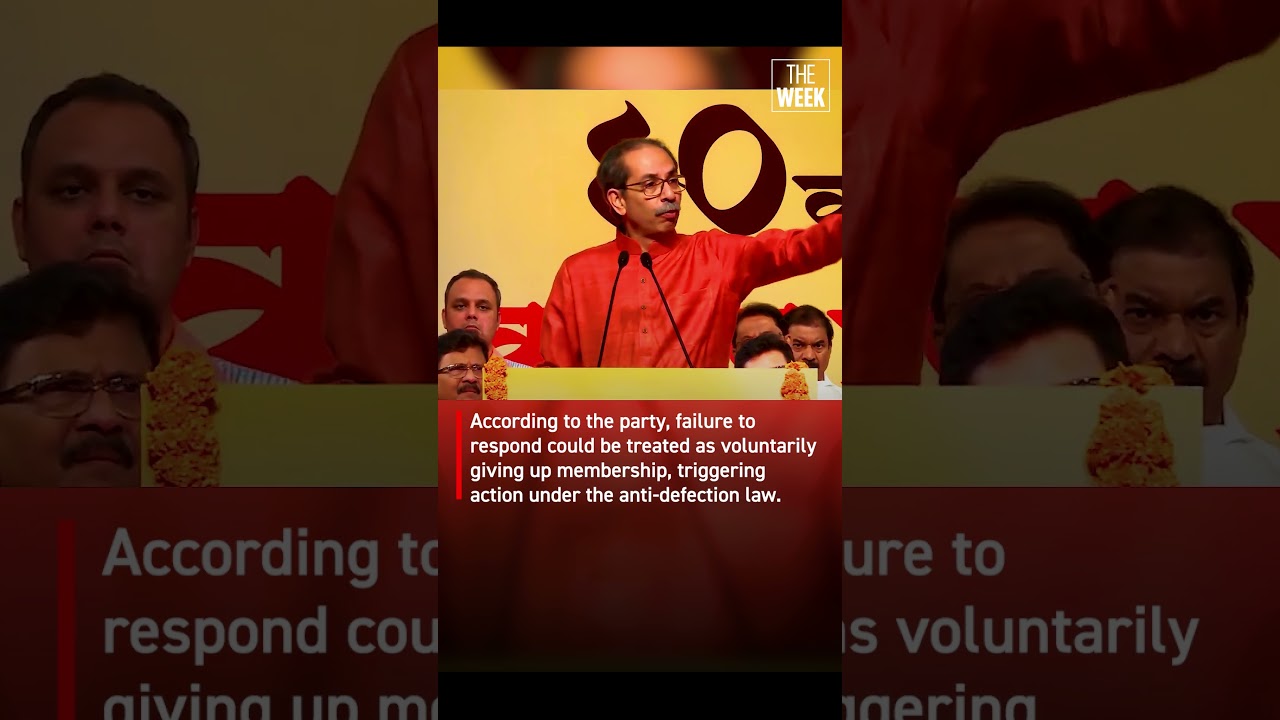 Shiv Sena (UBT) issues fresh show-cause notice to rebel MPs amid defection row