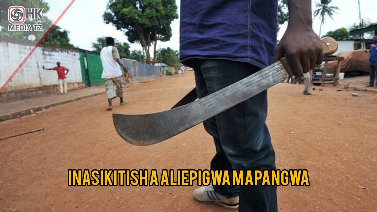 INASIKITISHA  JAMAA ALIEPIGWA MAPANGA NA KIJANA MWENZAKE