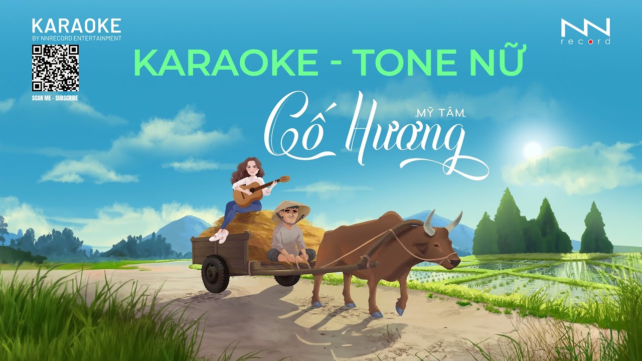 MỸ TÂM - CỐ HƯƠNG KARAOKE  (TONE NỮ)