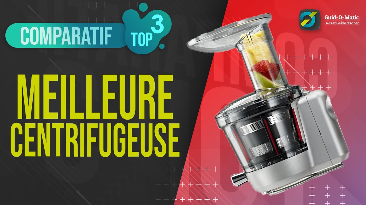 ⭐️ MEILLEURE CENTRIFUGEUSE (2022) - Comparatif & Guide d'achat