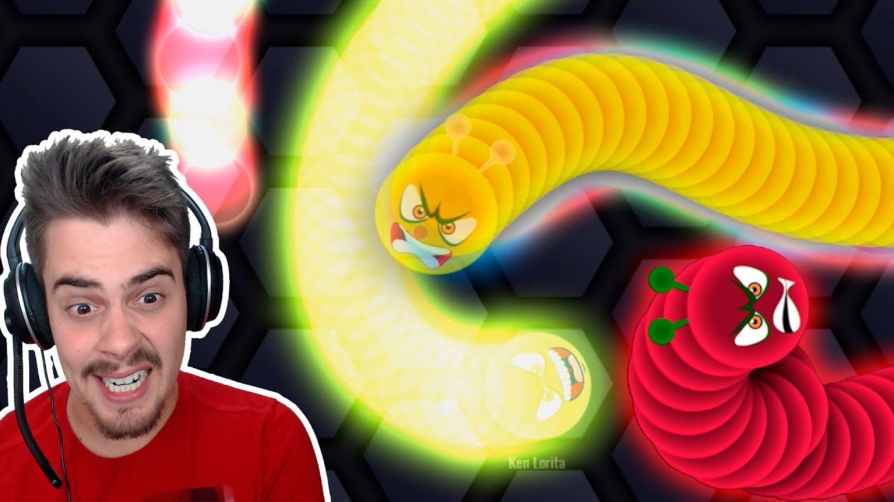 AngryWorms.io - NOVO WORMATE.IO COM MINHOCAS INCRÍVEIS (Slither.io + Wormate.io) ‹ AbooT ›