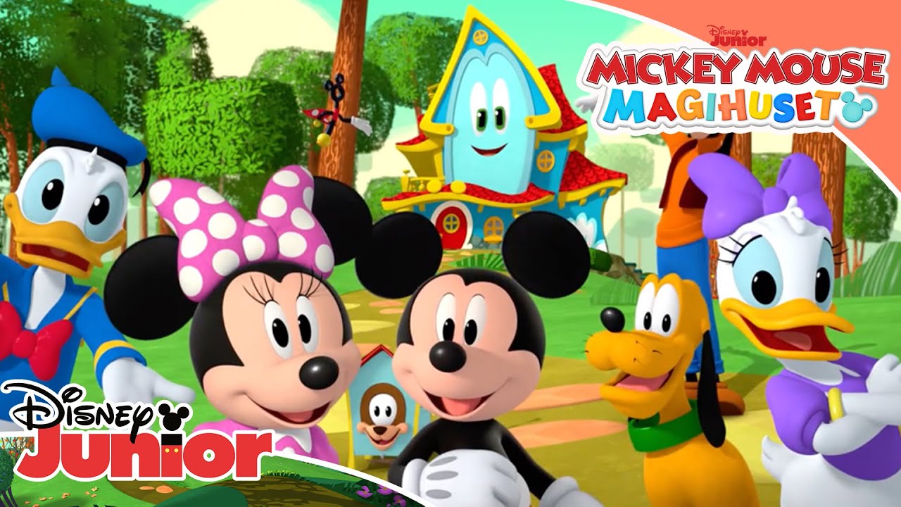 🕺 Tid til at str&aelig;kke ud | Mickey Mouse Magihuset | Disney Junior Danmark