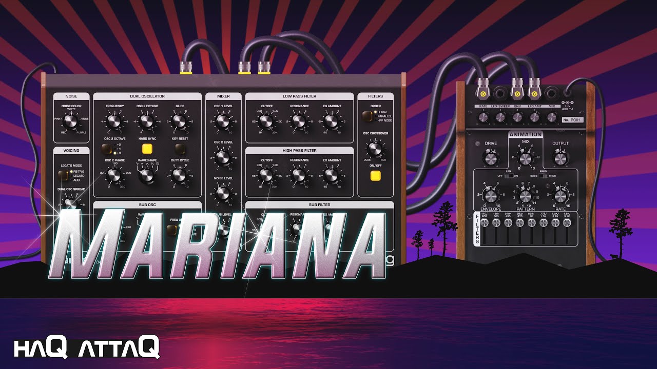 MOOG Mariana is a Deep Modular Bass Synthesizer | haQ attaQ