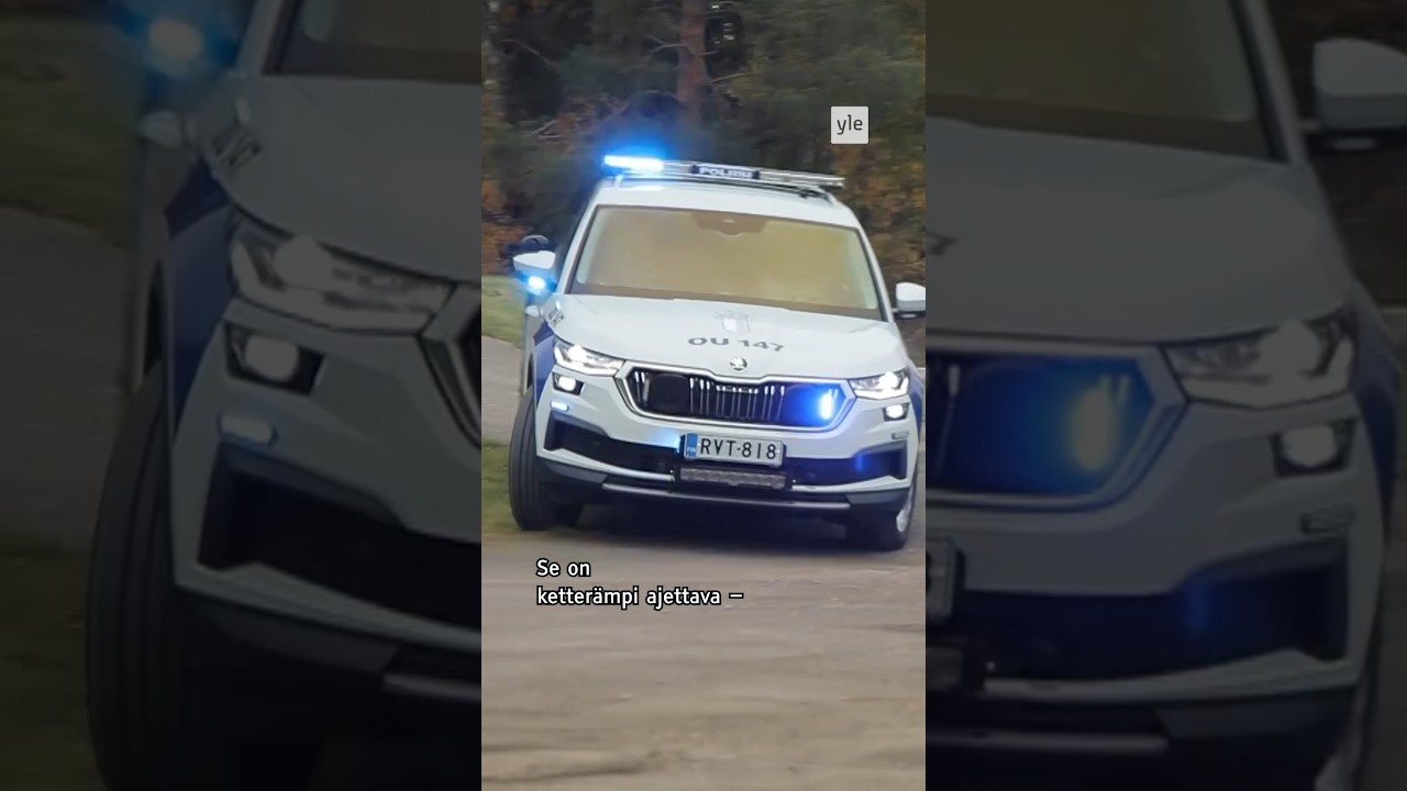 Poliisi testaa uutta partioautoa