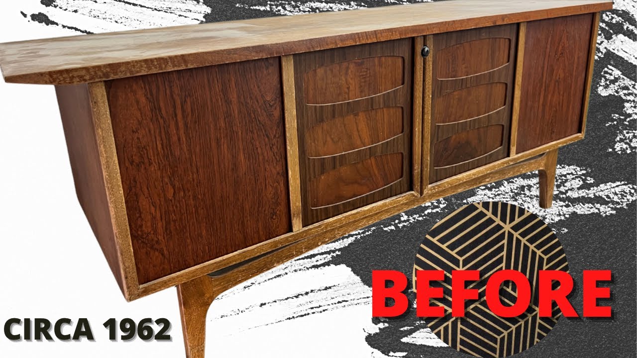 LANE cedar chest RESTORATION with a MODERN twist that MAKES this piece ONE OF A KIND || MAKEOVER