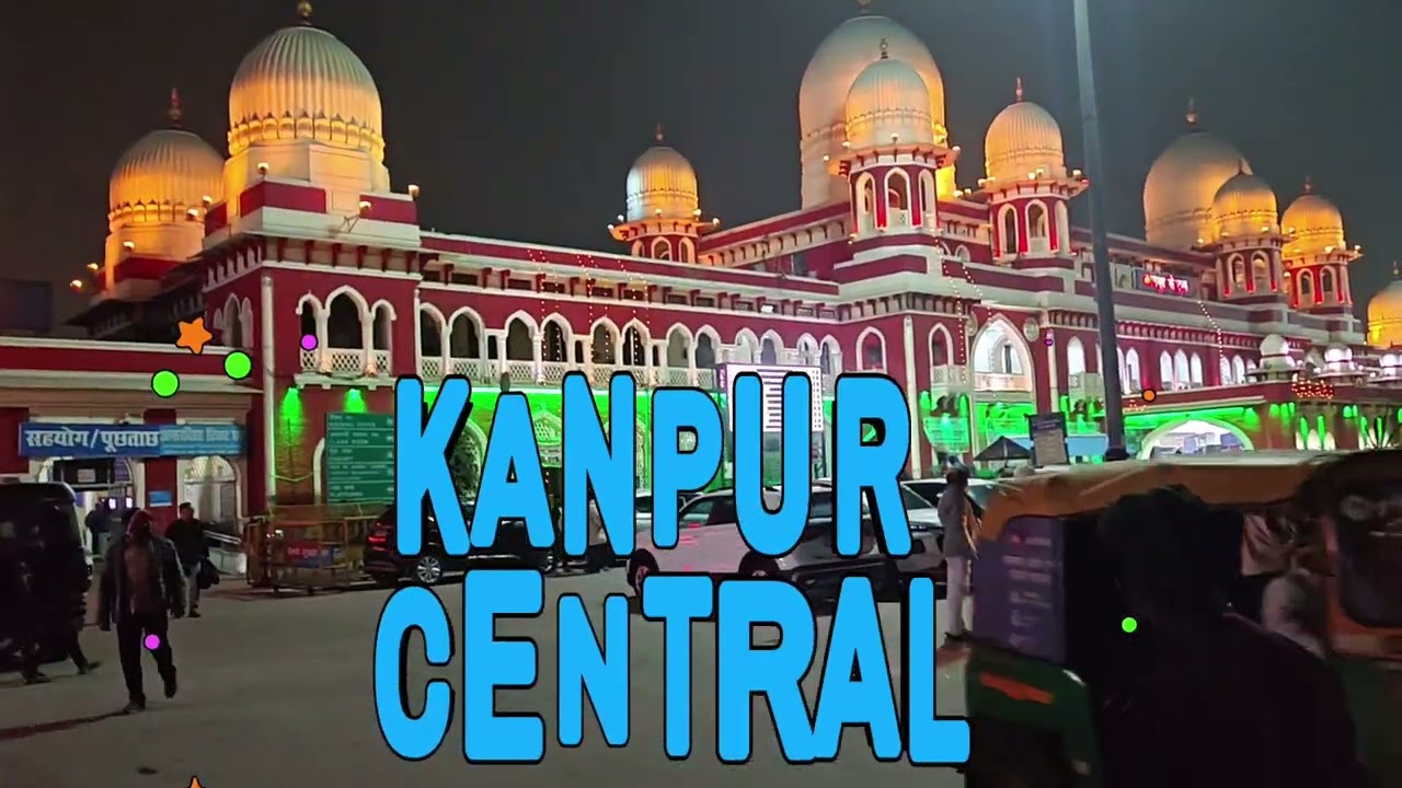Kanpur Central Railway Station 🚉 Travel vlog with friends and family.explore your knowledge with me.
