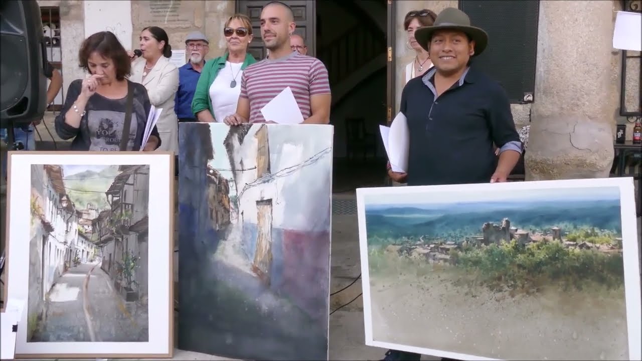 VII Edición del Concurso de Pintura Rápida de Valverde de la Vera (Cáceres)