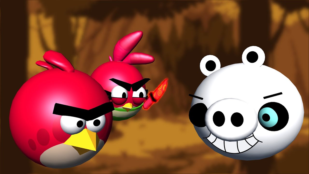 Angry Birds in Undertale - a 3D Angry Birds animation