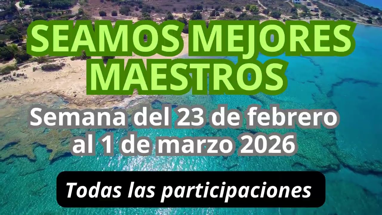SEAMOS MEJORES MAESTROS.