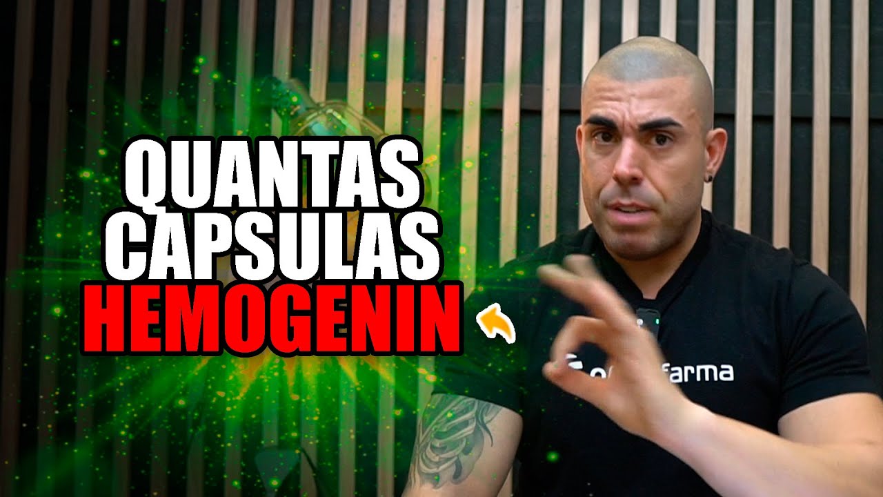 Quantas capsulas de Hemogenin tomar em um ciclo (homem e mulher)