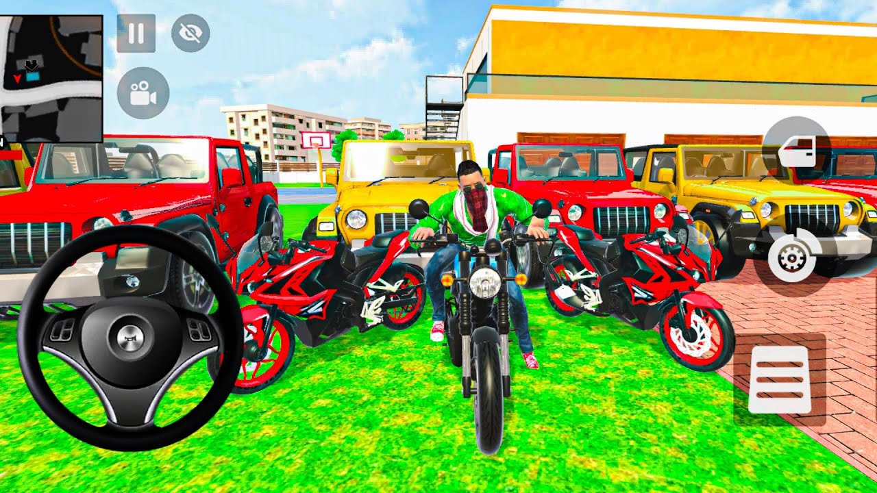 💥 Brake Fail = Game Over! mahindra Thar 🏍️ Franklin vs SKY Building EXTREME Challenge | Android 2026