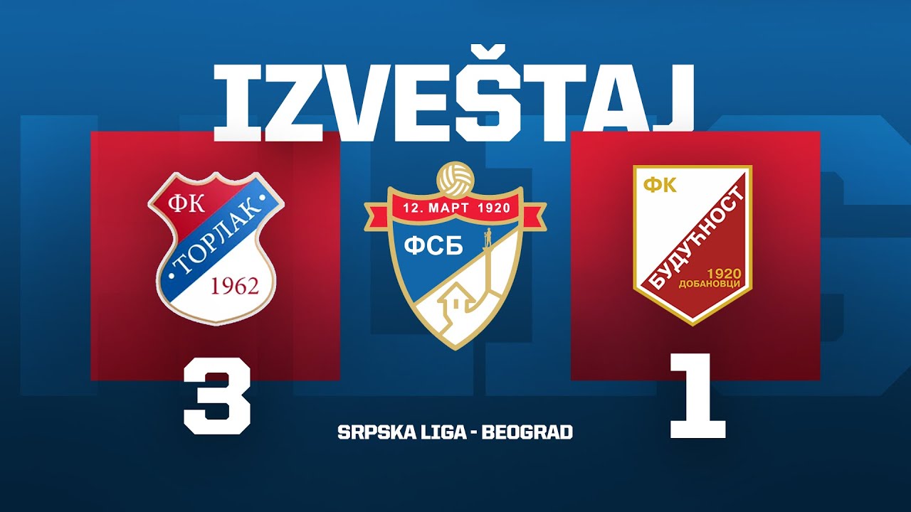 TORLAK - BUDUĆNOST Srpska Liga Beograd 25/26 - 13. Kolo