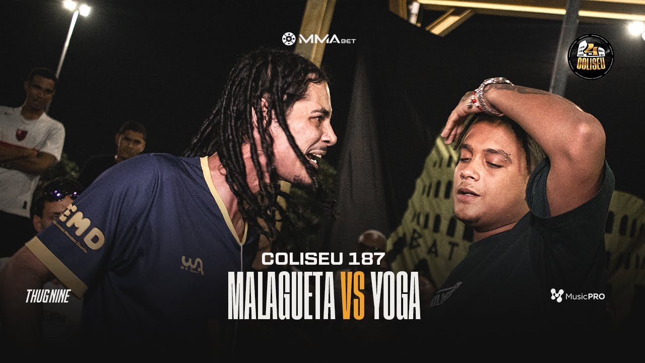 (RIMOU DEMAIS 🔥🔥) MALAGUETA X YOGA (BA) - SEMI FINAL - BATALHA DO COLISEU - EDIÇÃO 187