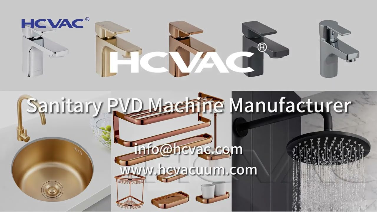 Upgrade Your Sanitary Ware with Reliable PVD Coating Machine Solutions!