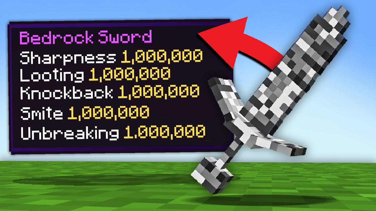 Minecraft, но Bedrock - OP...