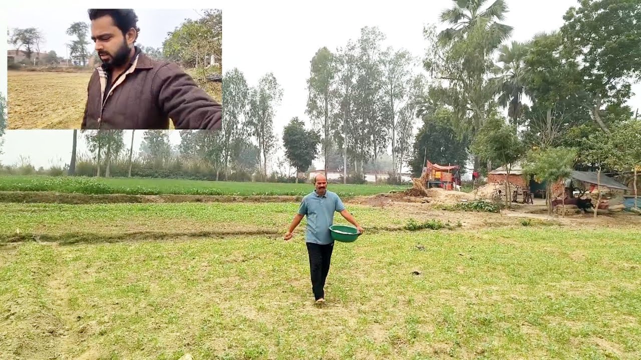 Gaav Ki Farming Life | Sarson Mein Khaad Dali, Motor Fit Ki, Chai Break  