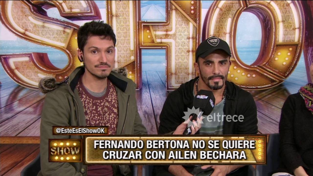 Ailén Bechara y Fernando Bertona cara a cara luego de su ruptura