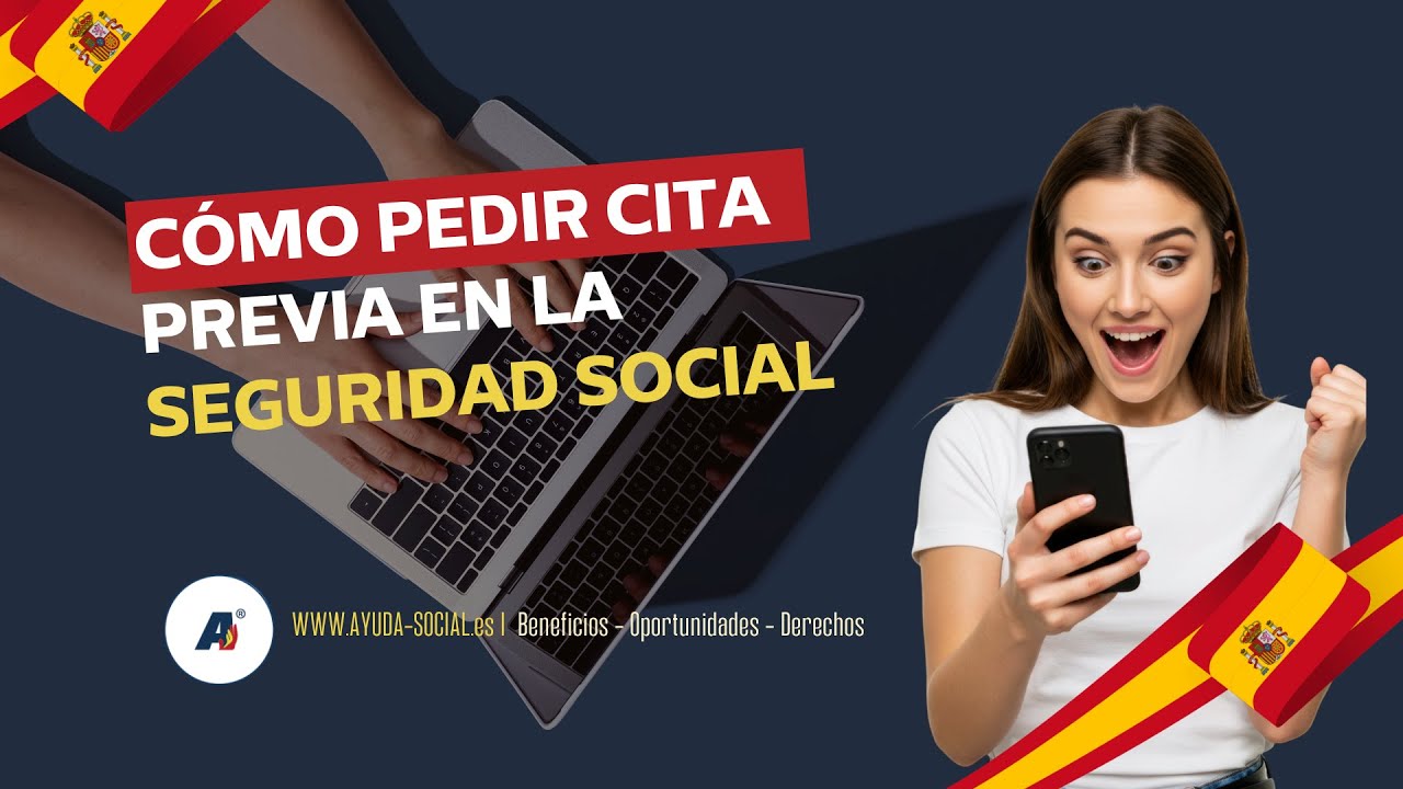 CÓMO pedir CITA PREVIA en la SEGURIDAD SOCIAL (Tutorial y TRUCOS) | AYUDA.-SOCIAL.ES