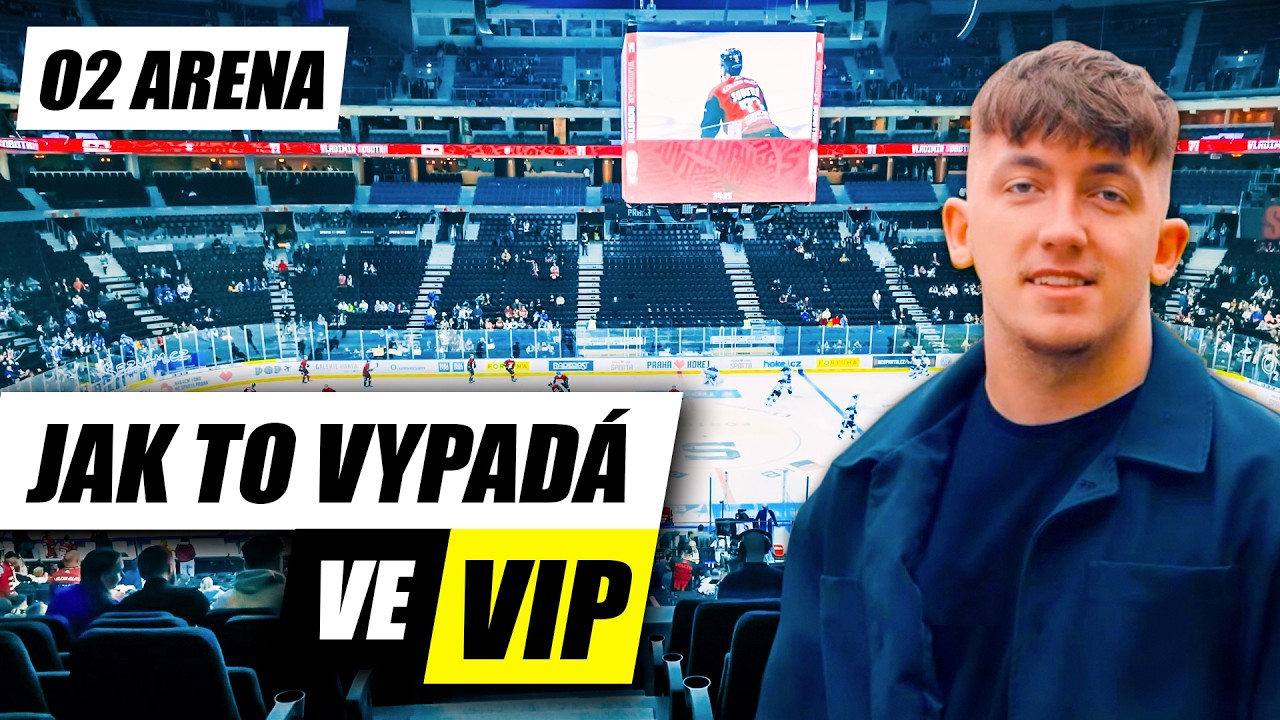 JAK VYPADÁ VIP V O2 ARÉNĚ ❓/ zápas kometa - sparta