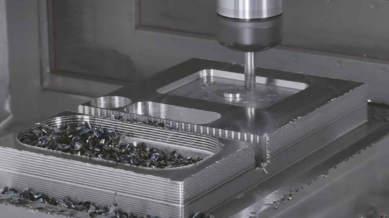 Tools Cutting High Feed Milling CNC Machining High Speed Process