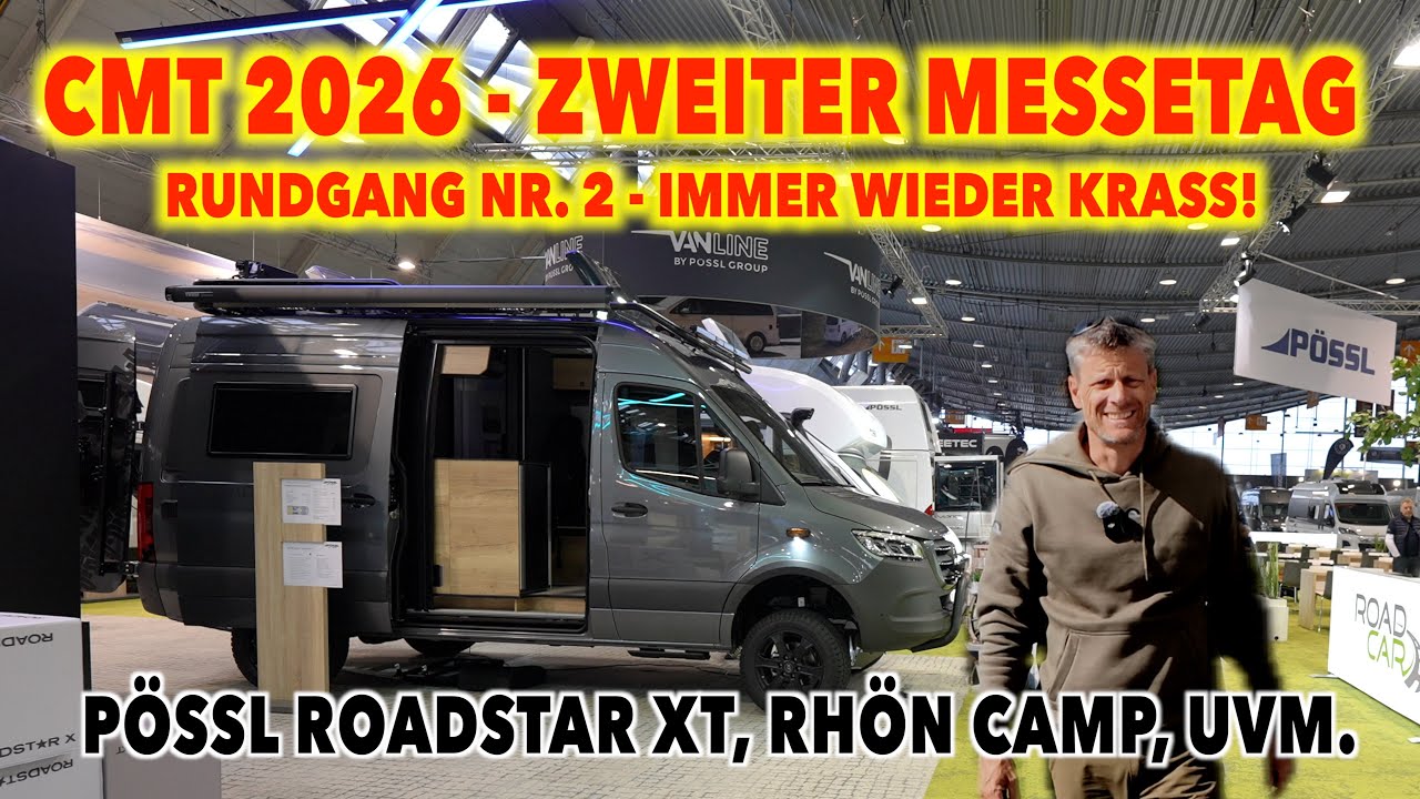 CMT 2026 MESSERUNDGANG 2 | Preise, Fahrzeuge, Neuheiten, Besonderheiten, Halle 2, 4, 5, 7, 9