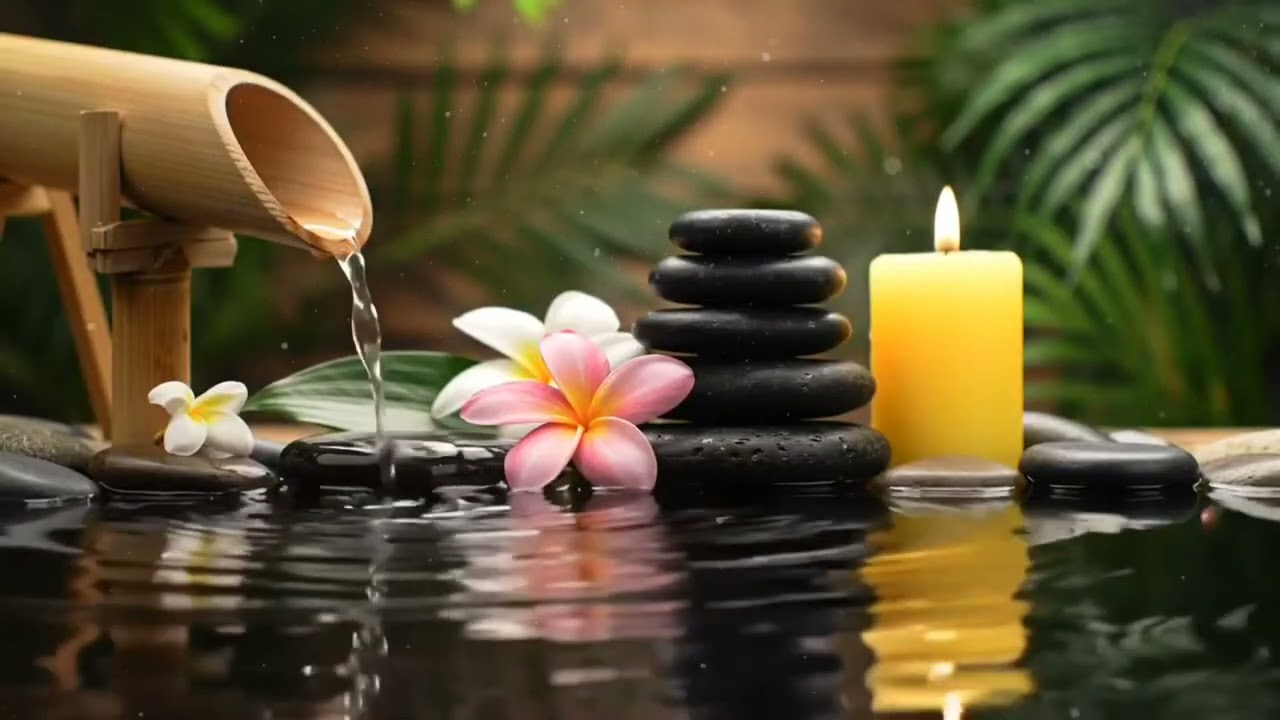 Relaxing Piano Music for Healing + Water Sounds 🌿 Deep Healing for Stress Relief & Pure Relaxation