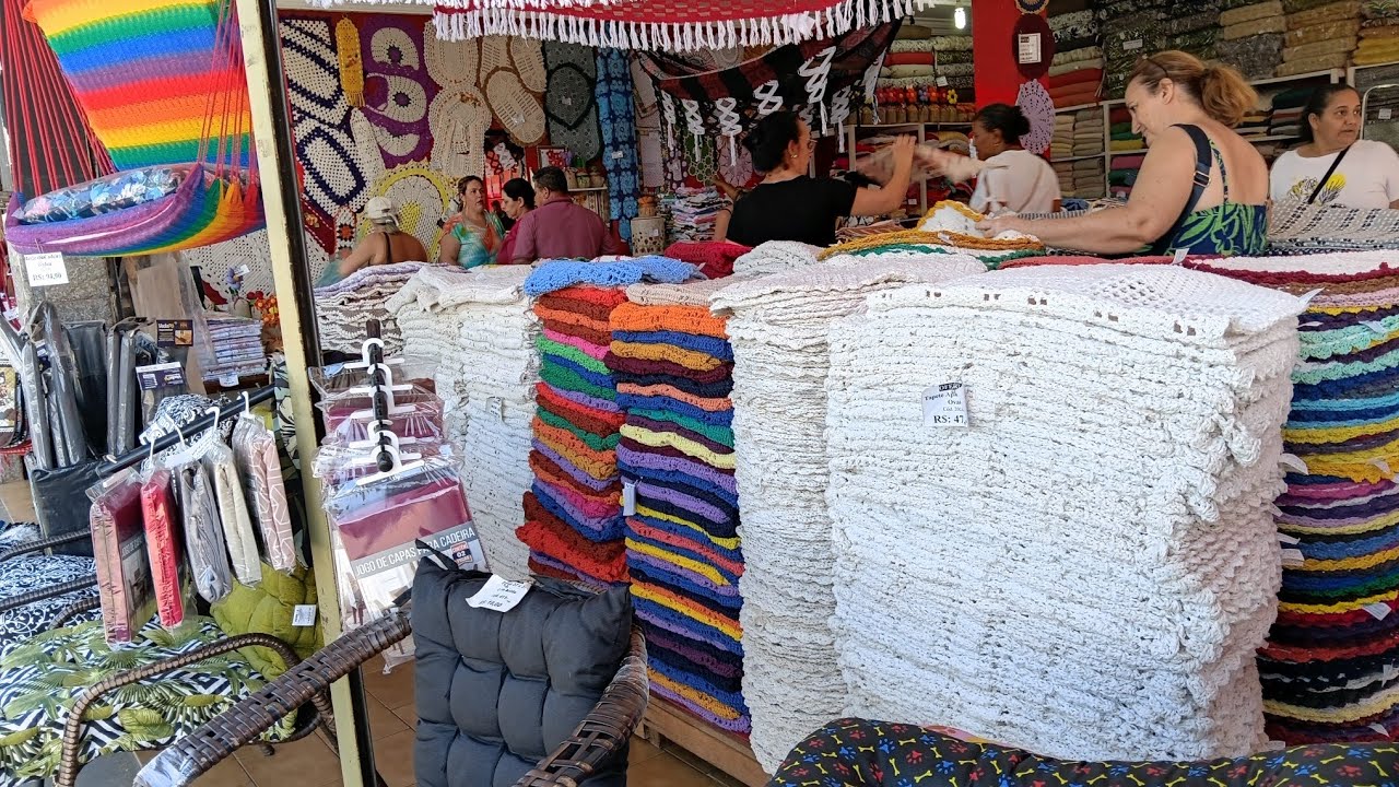 FEIRINHA DE IBITINGA - Parte 01 - Bordados , Caminhos , Semaninhas,  lençol,  Toalhas
