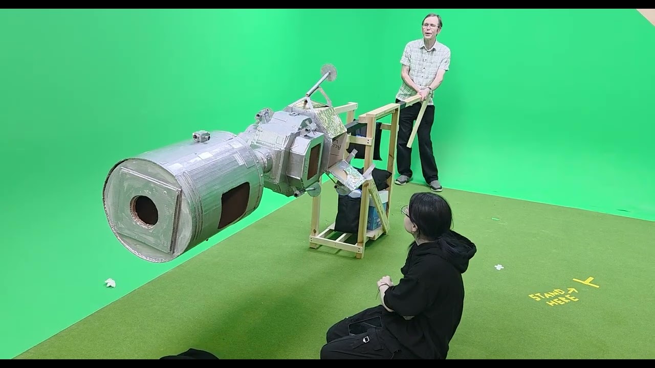 behind the scenes video - Christmas Lecture Titles 2025