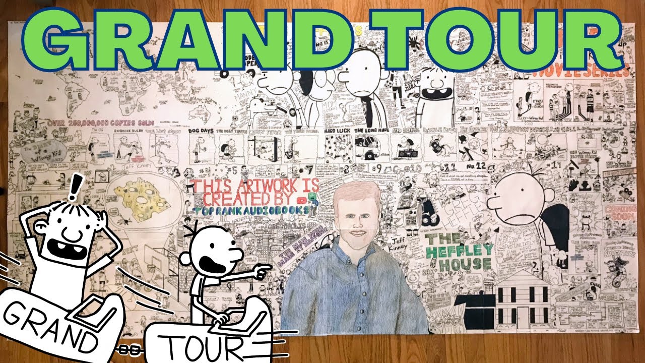 A Grand Tour of my 150-Hour Wimpy Kid Artwork