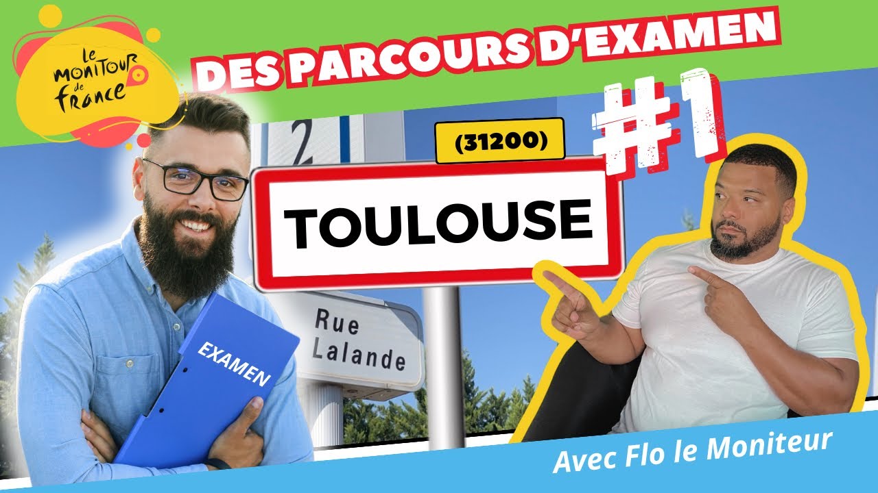 🏆🚗 CENTRE D’EXAMEN À TOULOUSE (LALANDE) COMME SI TU PASSAIS LE PERMIS