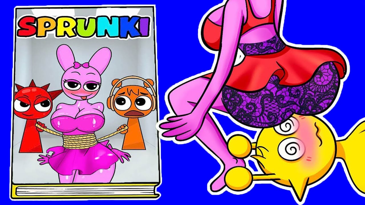 Making INCREDIBOX SPRUNKI Game Book 📚 (🐰 PINKI's Heart Surgery DIY) Part 3
