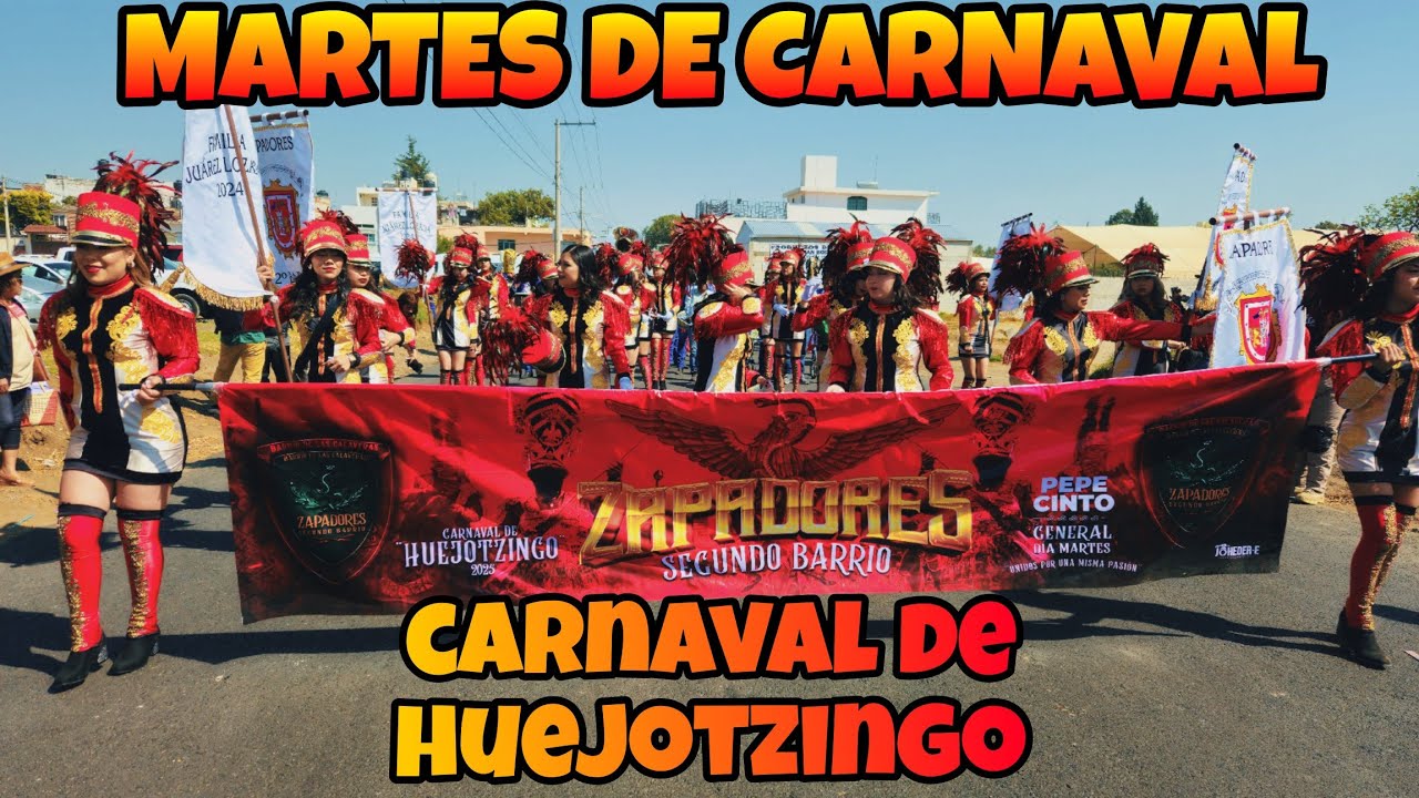 Martes de carnaval  huejotzingo 2025  último día completo  asi se vivió el carnaval