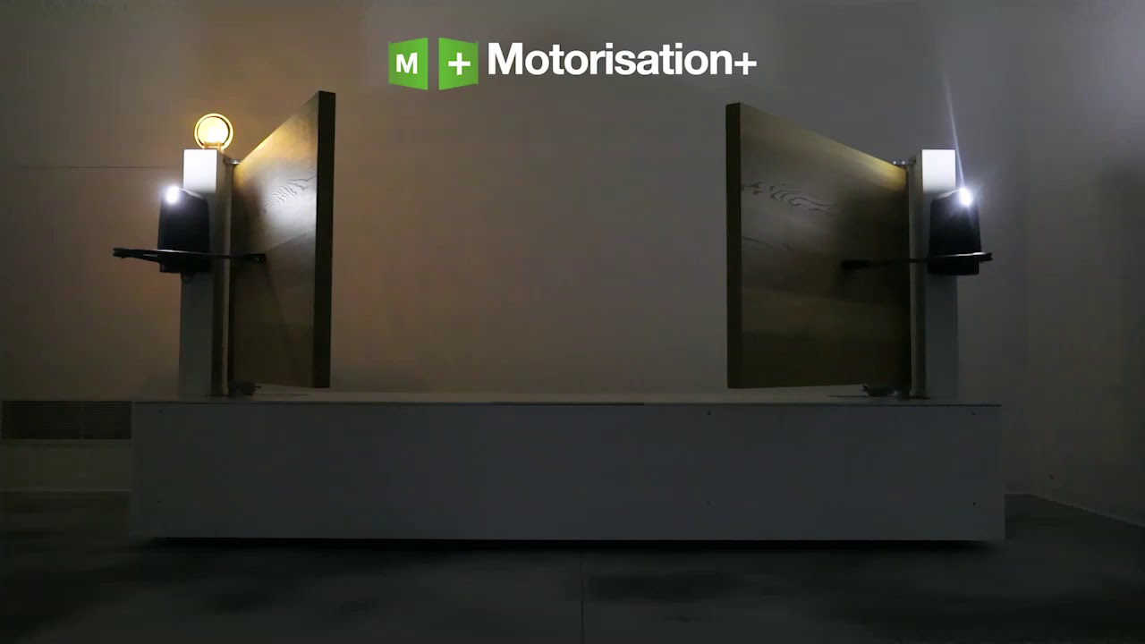 Motorisation portail battant connectée à LED - PWF24LED - Motorisation+