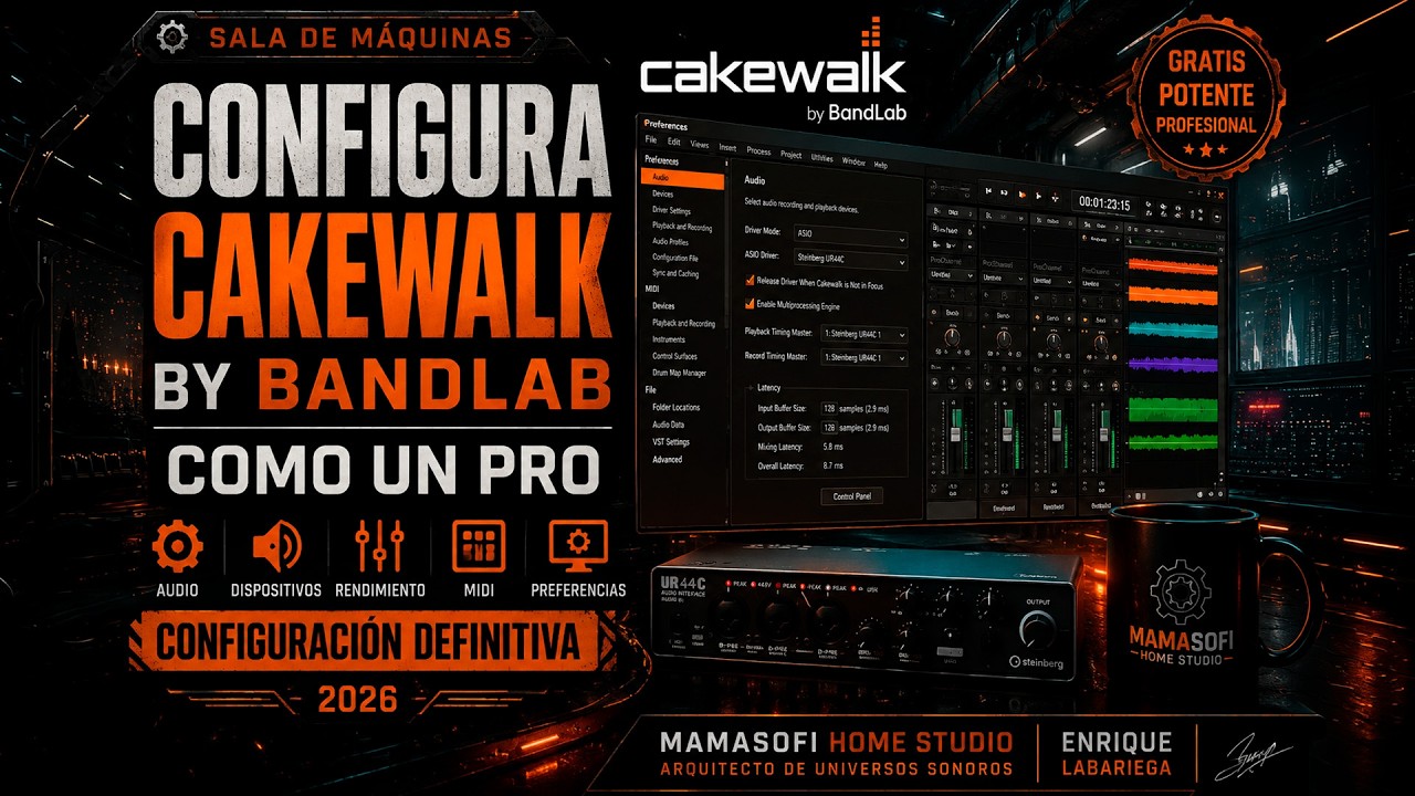 Configura Cakewalk by Bandlab sin morir en el intento | Enriquelab