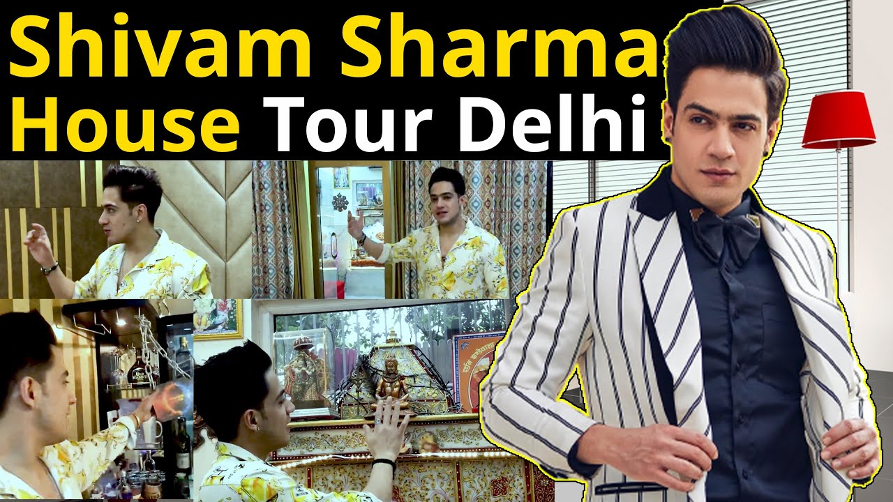 Shivam Sharma Lavish House Tour in Delhi | Exclusive | Lock Upp fame | on Telly Khazana
