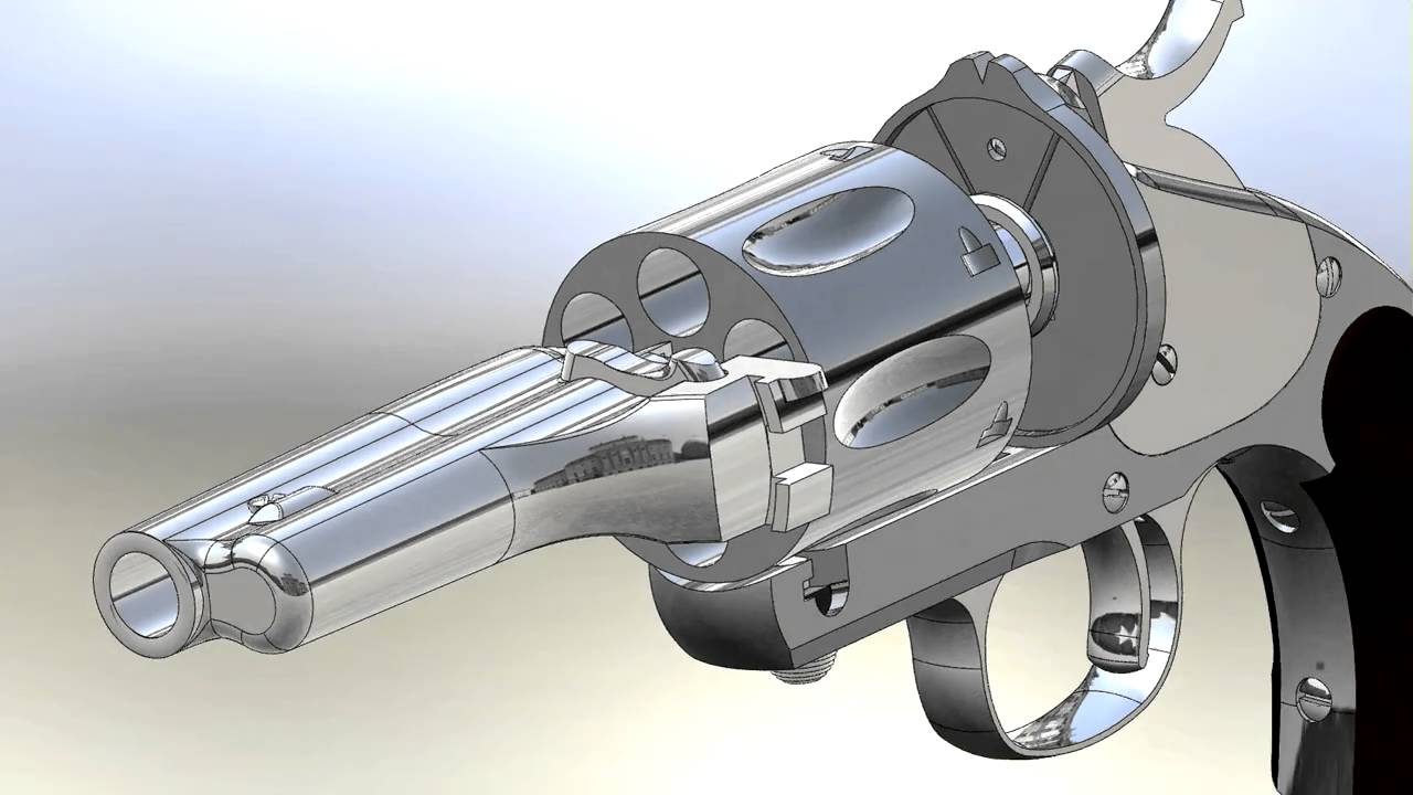 Merwin Hulbert Model 2 Barrel Animation