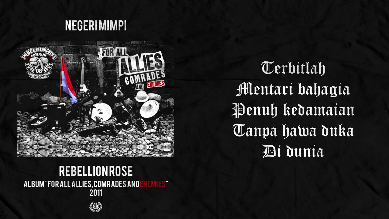 Rebellion Rose - Negeri Mimpi (Official) Video Lirik