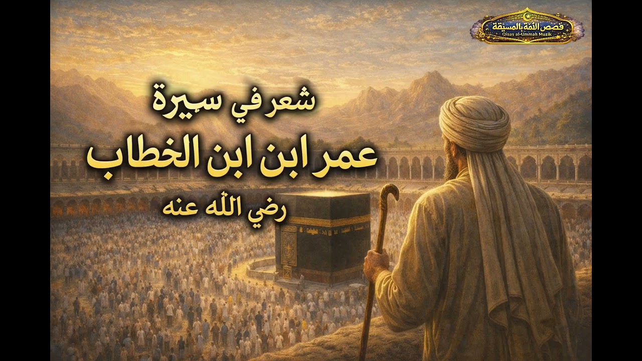 شعر في سيرة عمر ابن الخطاب رضي الله عنه #قصة #مسيقى #عمر_الفاروق #عمر_ابن_الخطاب #شعر #علم #نشيد 